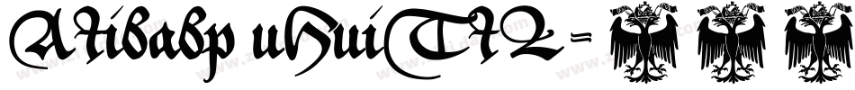 AIibabp uHuiTIL字体转换